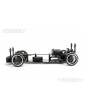 CARTEN T410D 1:10 RWD RC drift važiuoklės rinkinys iš anglies pluošto ir aliuminio