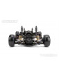 CARTEN T410D 1:10 RWD RC drift važiuoklės rinkinys iš anglies pluošto ir aliuminio
