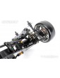 CARTEN T410D 1:10 RWD RC drift važiuoklės rinkinys iš anglies pluošto ir aliuminio