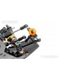 CARTEN T410D 1:10 RWD RC drift važiuoklės rinkinys iš anglies pluošto ir aliuminio