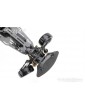 CARTEN T410D 1:10 RWD RC drift važiuoklės rinkinys iš anglies pluošto ir aliuminio
