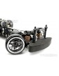CARTEN T410D 1:10 RWD RC drift važiuoklės rinkinys iš anglies pluošto ir aliuminio