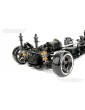 CARTEN T410D 1:10 RWD RC drift važiuoklės rinkinys iš anglies pluošto ir aliuminio
