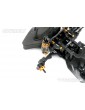 CARTEN T410D 1:10 RWD RC drift važiuoklės rinkinys iš anglies pluošto ir aliuminio