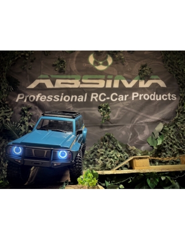 Absima CR4.4 Patrol Light Blue 1:10 RTR RC kopimo modelis su LCG važiuokle