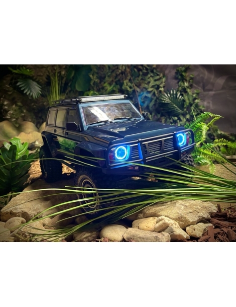 Absima CR4.4 Patrol Dark Blue 1:10 RTR RC kopimo modelis su LCG važiuokle