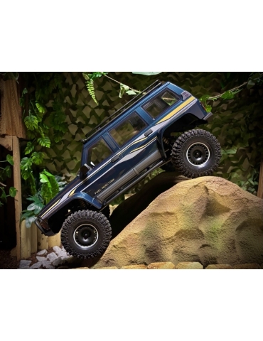 Absima CR4.4 Patrol Dark Blue 1:10 RTR RC kopimo modelis su LCG važiuokle