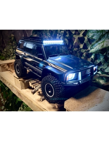 Absima CR4.4 Patrol Dark Blue 1:10 RTR RC kopimo modelis su LCG važiuokle