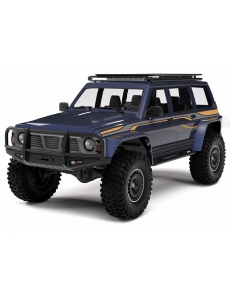 Absima CR4.4 Patrol Dark Blue 1:10 RTR RC kopimo modelis su LCG važiuokle