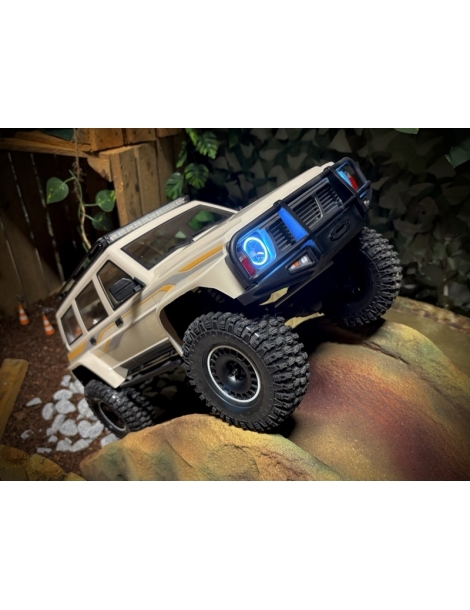 Absima CR4.4 Patrol Creme 1:10 RTR RC kopimo modelis su LCG važiuokle