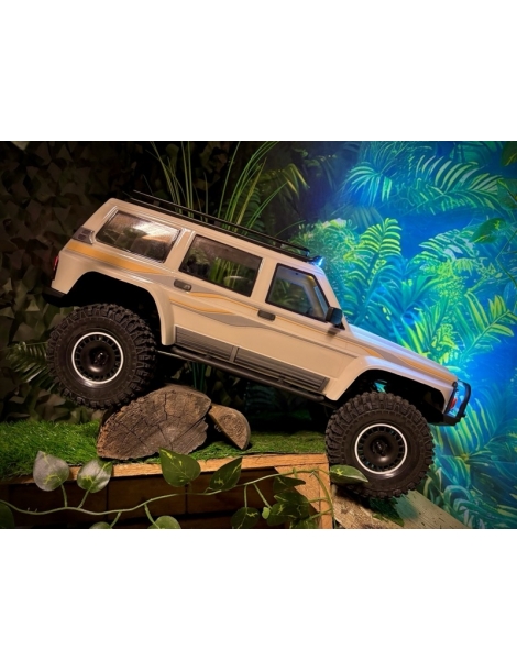 Absima CR4.4 Patrol Creme 1:10 RTR RC kopimo modelis su LCG važiuokle