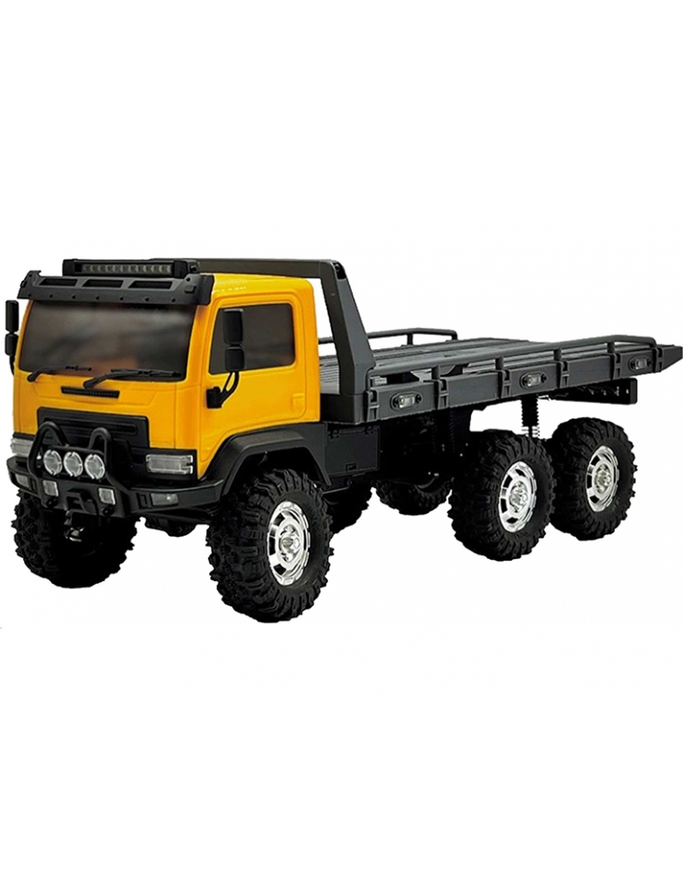 Hobby Plus CR-18P Arktos 6x6 Tow Truck Geltonas 1:18 RTR RC kopimo modelis su gervės sistema