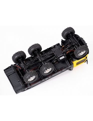 Hobby Plus CR-18P Arktos 6x6 Tow Truck Geltonas 1:18 RTR RC kopimo modelis su gervės sistema