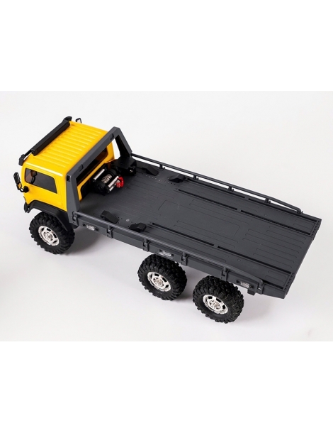 Hobby Plus CR-18P Arktos 6x6 Tow Truck Geltonas 1:18 RTR RC kopimo modelis su gervės sistema