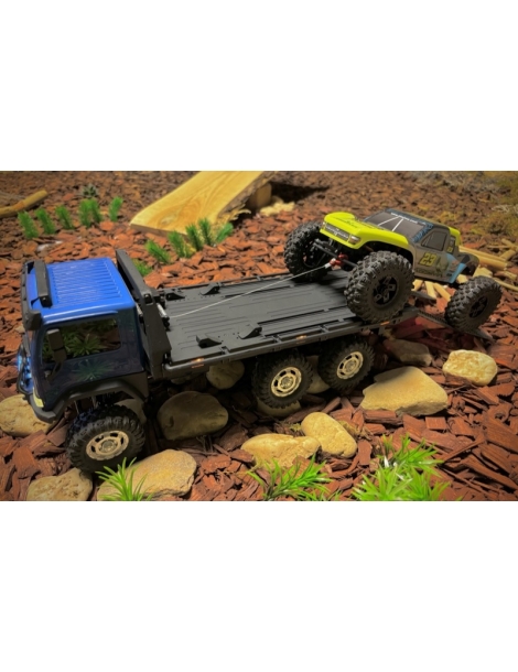 Hobby Plus CR-18P Arktos 6x6 Tow Truck Mėlynas 1:18 RTR RC kopimo modelis su LED apšvietimu