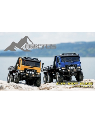 Hobby Plus CR-18P Arktos 6x6 Tow Truck Mėlynas 1:18 RTR RC kopimo modelis su LED apšvietimu