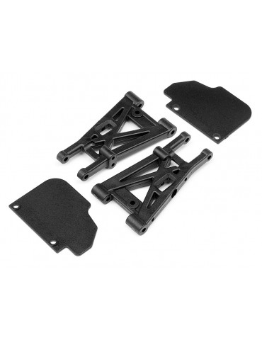 Rear suspension arm set