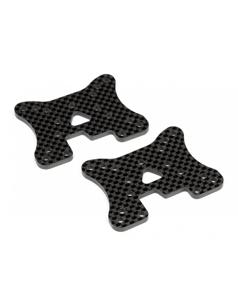 Shock tower (Woven graphite) 3mm (2ks)