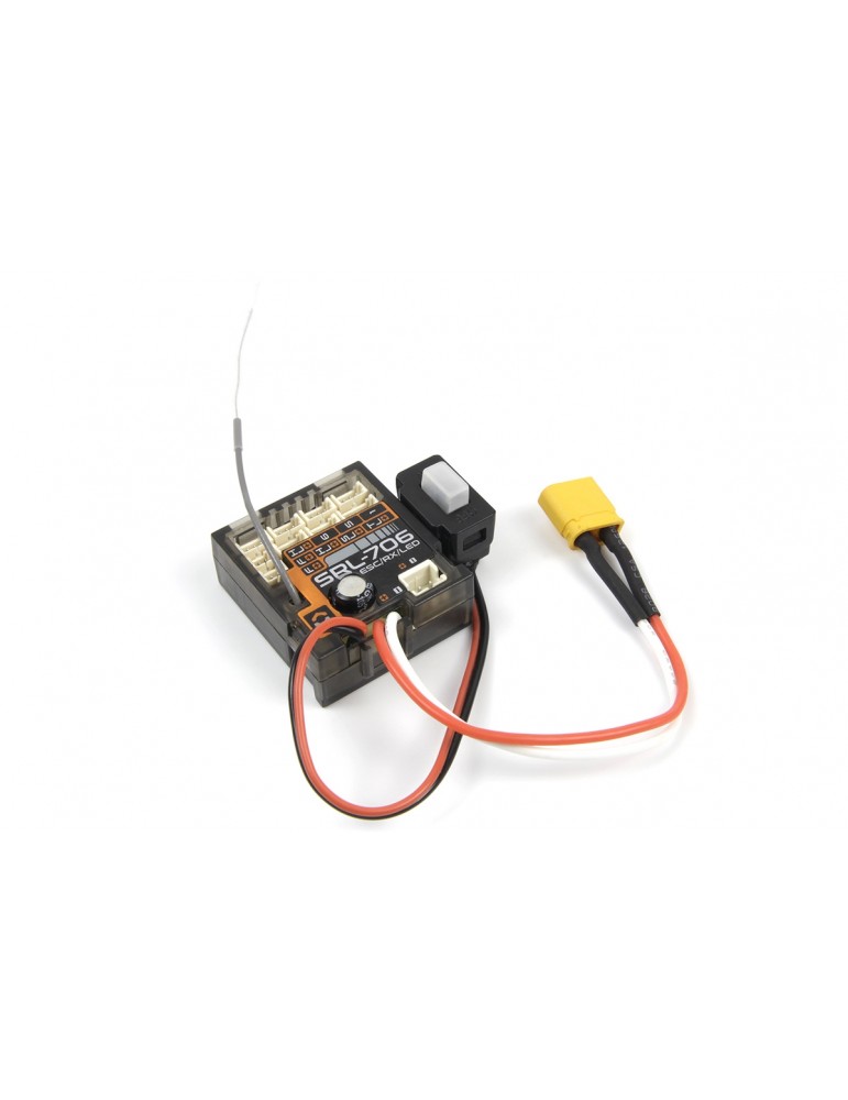 HPI SRL-706 3-in1 ESC/RX/LED Controller