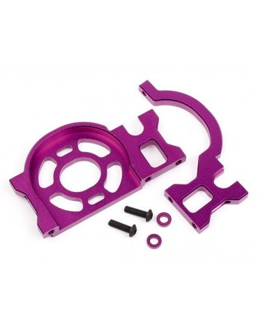 Brushless motor mount set (cyclone/purple)