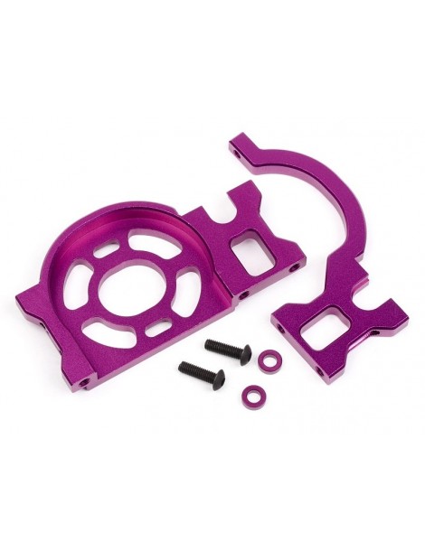 Brushless motor mount set (cyclone/purple)