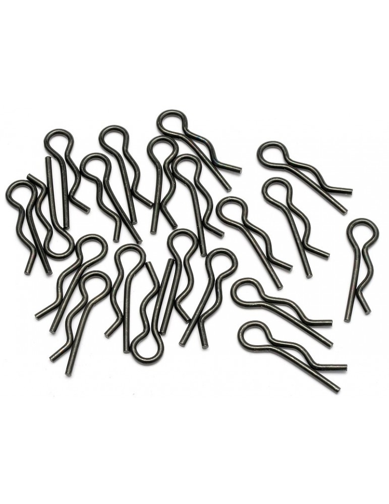 Body Pin 8mm Black (20pcs)