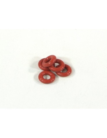 SILICON O-RING P-3(RED)(5 pcs)