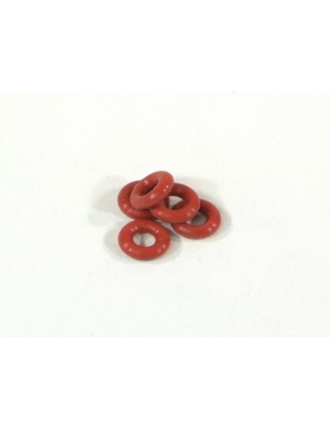 SILICON O-RING P-3(RED)(5 pcs)