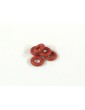 SILICON O-RING P-3(RED)(5 pcs)