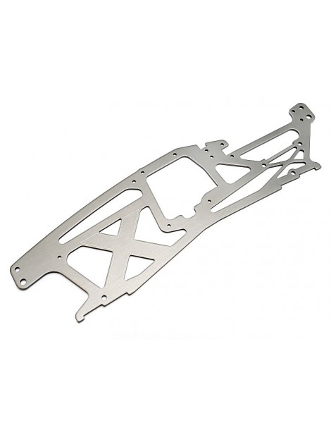MAIN CHASSIS 2.5MM/SAVAGE X GREY/LEFT