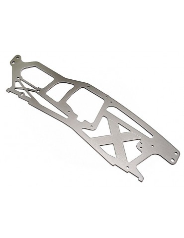 MAIN CHASSIS 2.5MM/SAVAGE X GREY/RIGHT