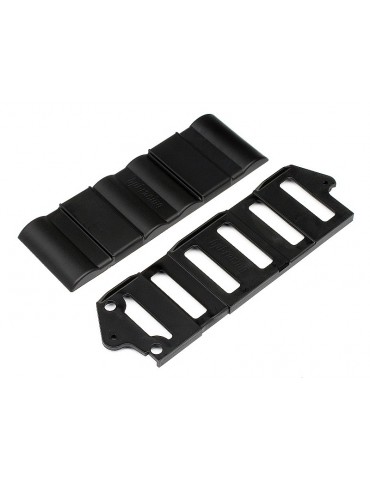 Battery tray set