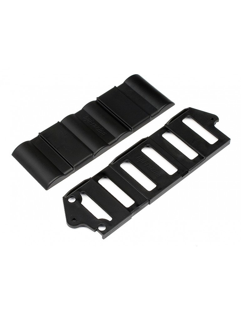 Battery tray set