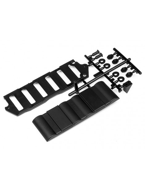Battery tray set