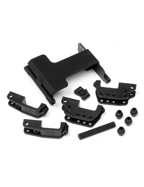 Servo mount/high link bracket set (wheely king)