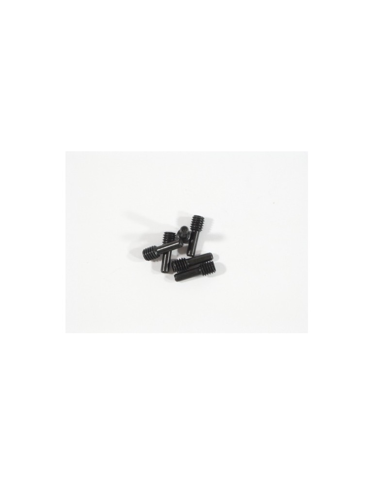 SCREW SHAFT M4x2.5x12mm (BLACK/6pcs)