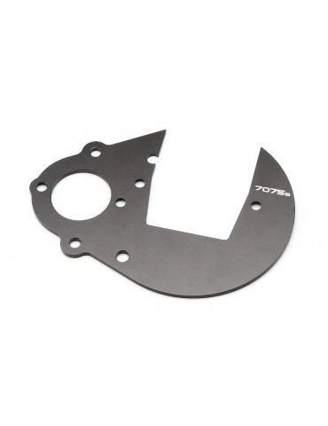 HD gear plate (7075S/gunmetal)