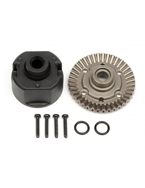 Differential gear case set (39T)