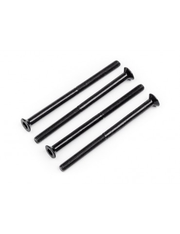 FLAT HEAD SCREW SHAFT M3X20X45 4PCS (HEX)