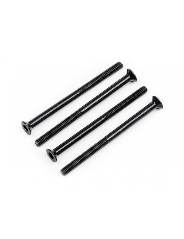FLAT HEAD SCREW SHAFT M3X20X45 4PCS (HEX)