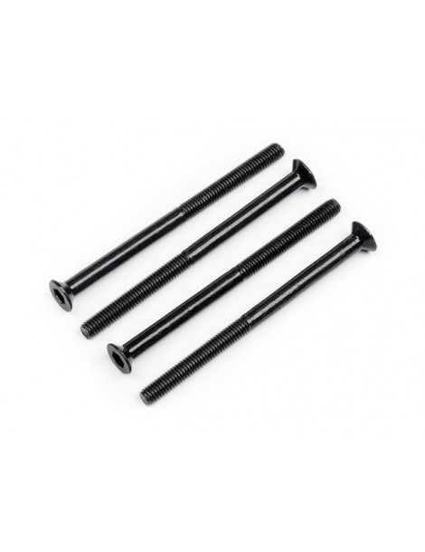 FLAT HEAD SCREW SHAFT M3X20X45 4PCS (HEX)