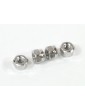 NYLON NUT M2.6 (SILVER/4pcs)