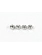 NYLON NUT M2.6 (SILVER/4pcs)