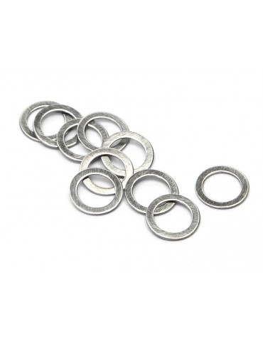 WASHER 4x6x0.3mm (SILVER)
