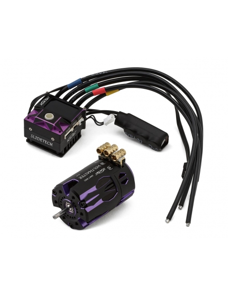 Furitek SlideVolt, RC dalys, 1/10 drift, sensored ESC, brushless variklis, Voltmaster 10.5T, SlideTech ESC