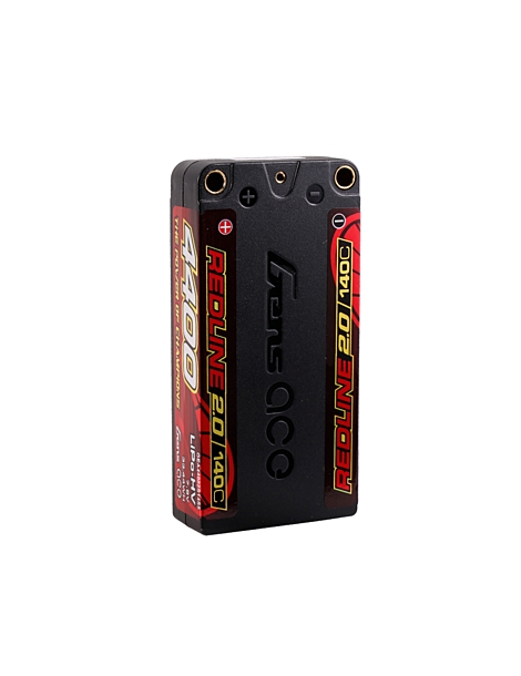 Gens ace Redline 2.0 Shorty LCG 4400mAh 7.6V 2S 140C HV LiPo akumuliatorius