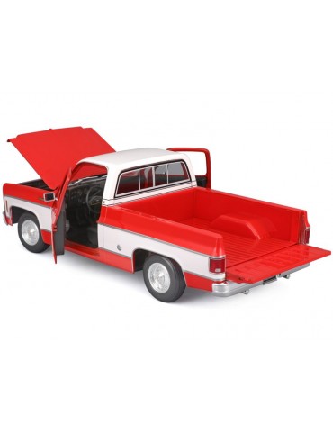 Maisto Chevrolet C10 Cheyenne Super 1:18 1974 red-white
