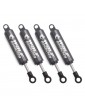 90mm Wolf Schoks, 4 Pcs.