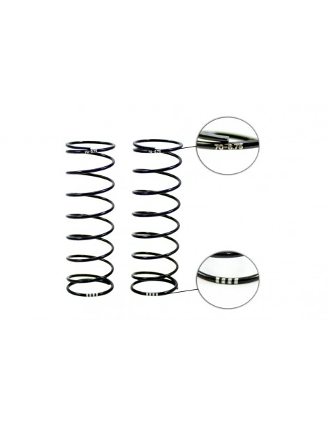 Ultimate Front Shock Spring 70mm 1.6/8.75T, 2 Pcs.