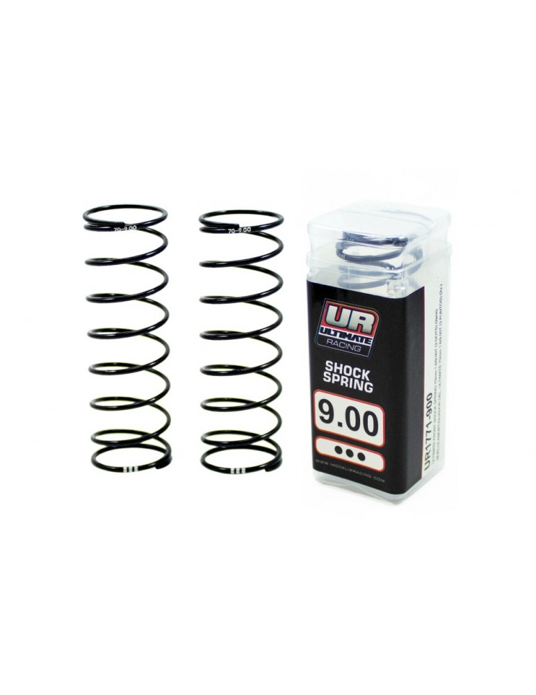 Ultimate Front Shock Spring 70mm 1.6/9.00T, 2 Pcs.